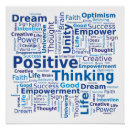 Zoek naar optimisme posters Positief