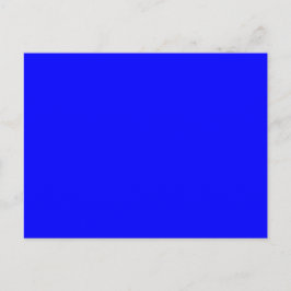 #0000FF Hex Code Web Color Dark Vibrant Royal Blue Briefkaart