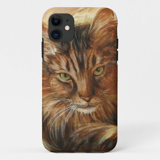 0005 Kat op piloot Case-Mate iPhone Case (Achterkant)