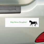 000, Stop Horse Slaughter! Bumpersticker (Op auto)