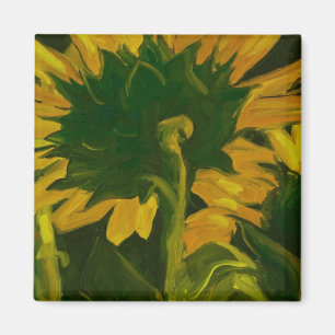 0010 achter de zonnebloem magneet