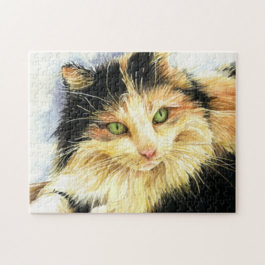 0010 Calico Cat Legpuzzel (Horizontaal)