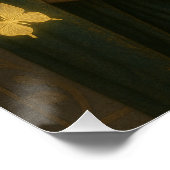 001_A fairy princess in teal green and crimson. Perfect Poster (Hoek)