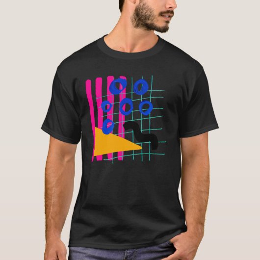 001 Abstract T-shirt (Voorkant)