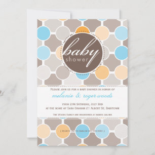 001-Joanne :: baby shower nodigt uit Kaart