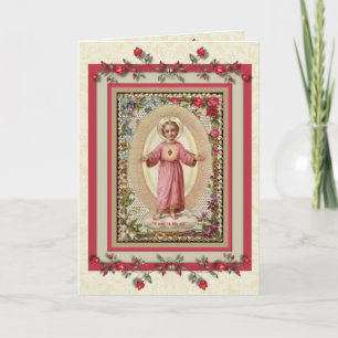 0024 Jésus bébé Prince de Paix Carte de vœux