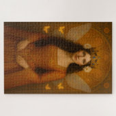 002_A fairy princess in burnt orange. Legpuzzel (Horizontaal)