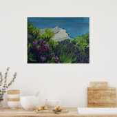 0035-la Ste Victoire in de zomer Poster (Keuken)