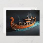 003- Blu Sun Briefkaart (Voorkant / Achterkant)