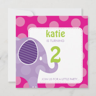 003-Katie :: INVITATIONS DE FÊTE D'ANNIVERSAIRE - 