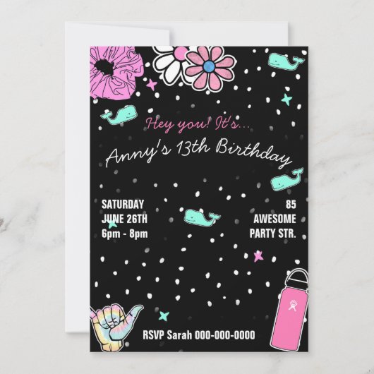 003 Vsco-trend van tieners meisje (Voorkant)