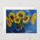 0062-les Tournesols Briefkaart (Voorkant / Achterkant)