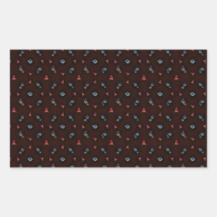 006 Ruimte Rechthoekige Sticker