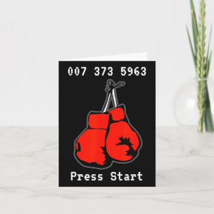 007 373 5963 De Dream Fight Video Game Code Boxin Kaart
