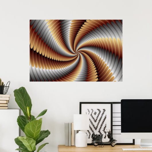 007 Fractal Poster (Thuiskantoor)