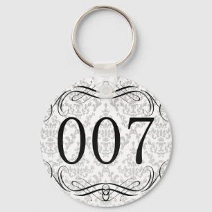 007 Gebiedscode Sleutelhanger