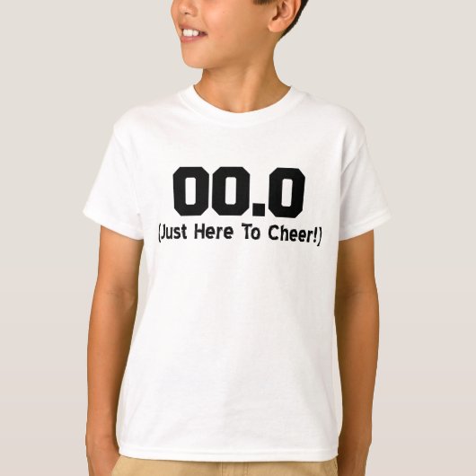 00.0 enkel hier om lopende Spectator te kronkelen T-shirt (Voorkant)