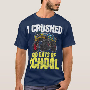 00 dagen schoolmonster Truck T-shirt
