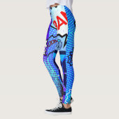 00 LvL Comic-Leggings Leggings (Links)