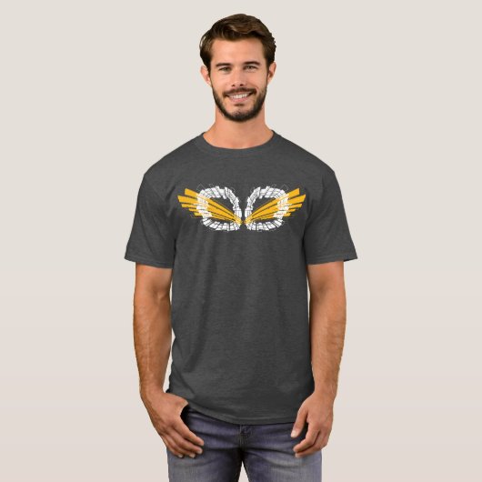 00FX donker (voor en achter) T-shirt (Voorkant volledig)