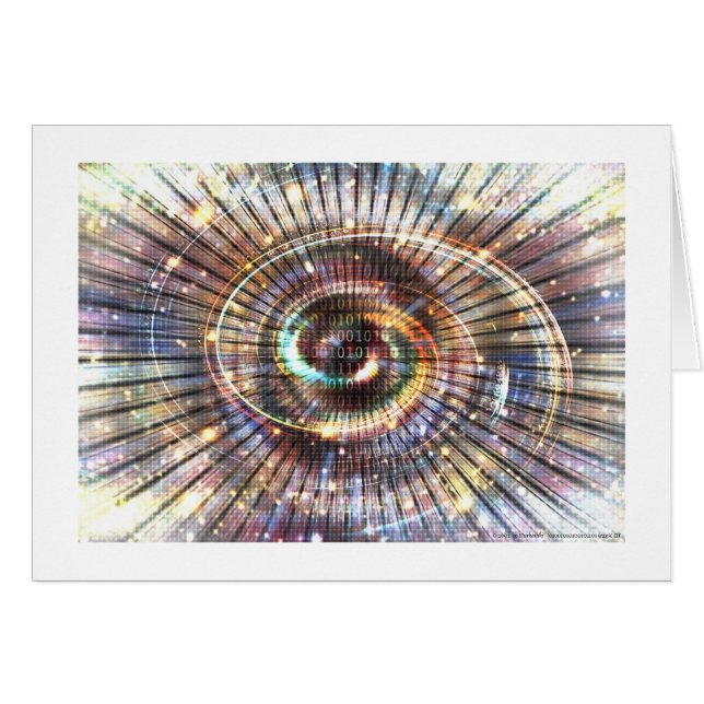 01001010100101101 (deel 2) - Kaart (Voorkant Horizontaal)