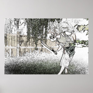 010-in opeenvolging-010 - Kaos- Poster