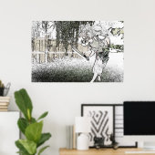 010-in reeks-010 -kaos- poster (Thuiskantoor)