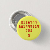 011899981999119725, 3 RONDE BUTTON 3,2 CM (Voorkant /achterkant)