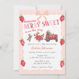 011 Terracotta Baby Shower met Bessenvreugde Boerd Kaart
