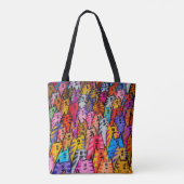 0125 - Chats 05 - Sac fourre-tout (Dos)