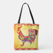 0128 - Sac fourre-tout de coq (Dos)