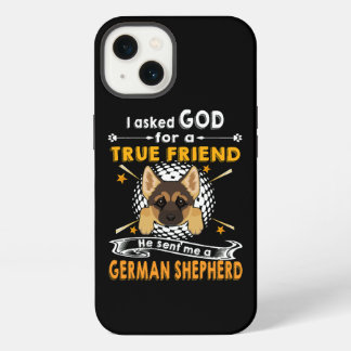 012 Ik vroeg God om een echte vriend die hij me ee iPhone 13 Hoesje