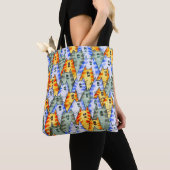 0136 Katten - Canvas tas (Dichtbij)
