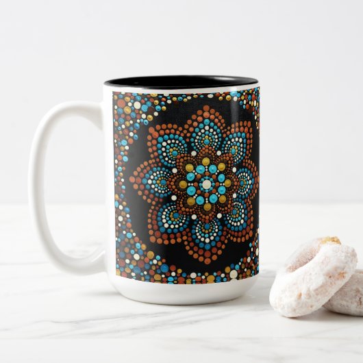 0140 - Mandala Mug (Avec donut)