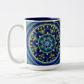 0158 - Ble Talavera Mandala Mug (Gauche)