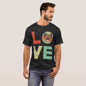 015 Duitse herderliefde T-shirt (Voorkant volledig)