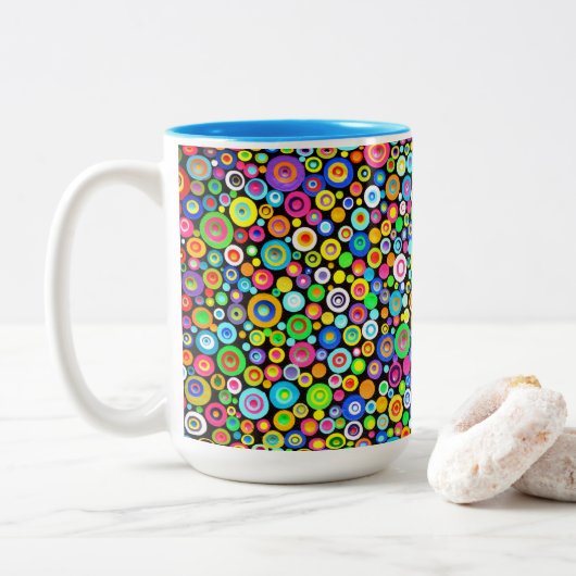 0165 - Mok Pareltjes (Met donut)