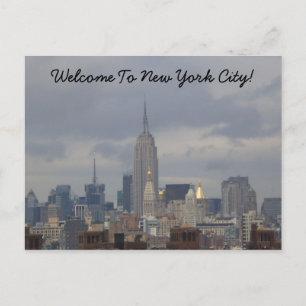 016, Welkom in New York City! Briefkaart