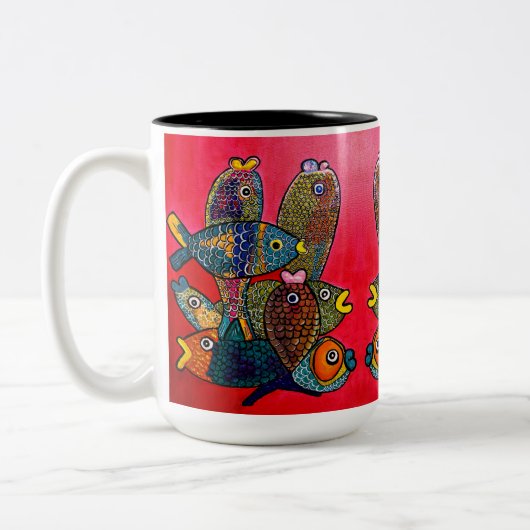 0185 - Mug de pêche (Gauche)