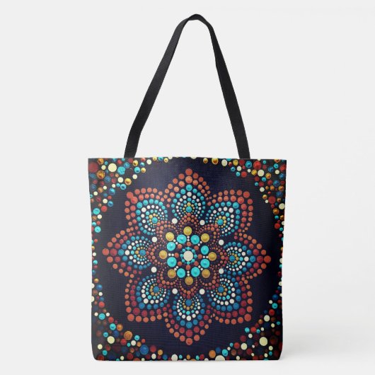 0191 - Mandala - Sac fourre-tout (Devant)
