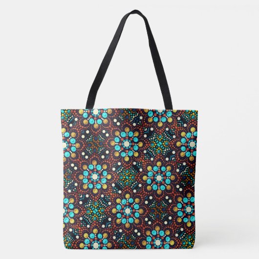 0192 - Mandala - Canvas tas (Voorkant)