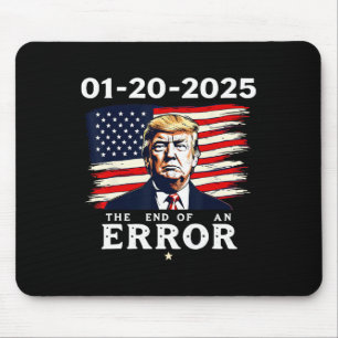 01-20-2025 Het einde van een fout 47e inauguratie  Muismat