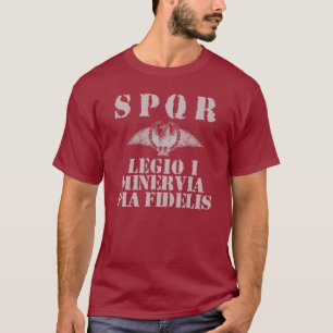 01 Eerste Minerva Legion van Domitius - Oude Rome T-shirt