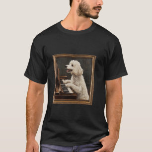 01 Poedel Pianohond T-shirt