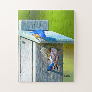 020 enfants du puzzle 11x14 d'emboîtement d'oiseau
