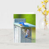 020 matte de la carte de note d'emboîtement (Fleur jaune)