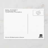 (027) El Galéon Sailships Briefkaart (Achterkant)