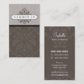 027 Sammie Jo :: CARTE DE VISITE (Devant / Derrière)