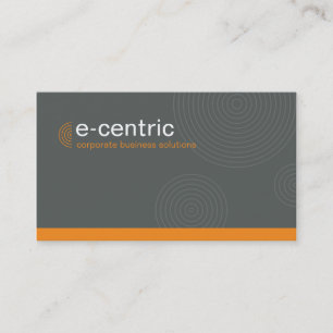028 Julie: BCard - Dynamic Centric - Silver Visitekaartje
