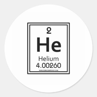 02 Helium Ronde Sticker